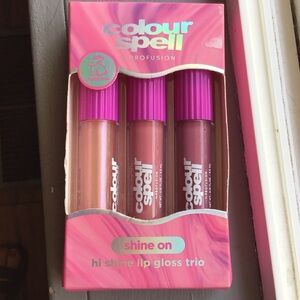 Profusion Cosmetics Colour Spell Hi Shine Lip Gloss Trio